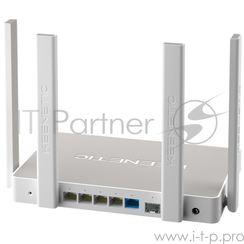 Сетевое оборудование Keenetic Ultra (KN-1810) двухдиапазонный гигабитный интернет-центр с Wi-Fi стандарта AC2600 Wave 2 MU-MIMO, усилителями приема и передачи, двухъядерным процессором, портами SFP, USB 3.0 и 2.0.