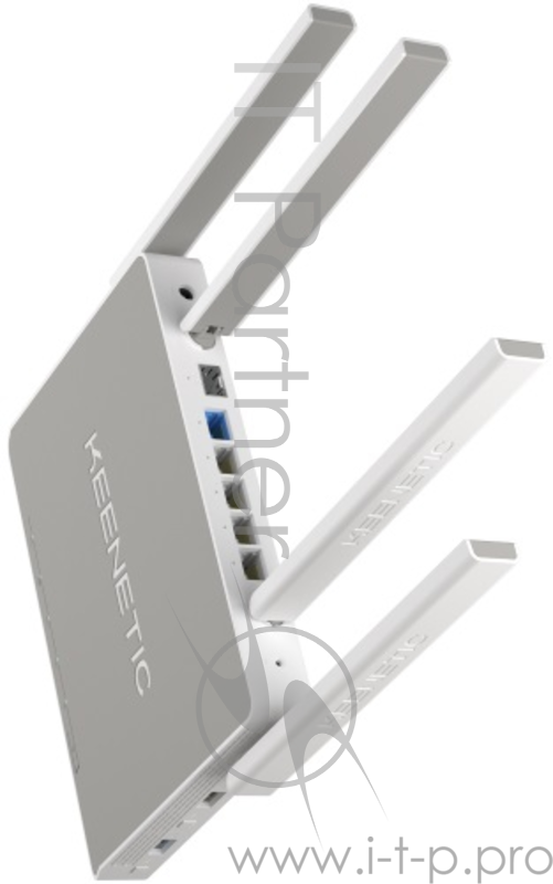 Сетевое оборудование Keenetic Ultra (KN-1810) двухдиапазонный гигабитный интернет-центр с Wi-Fi стандарта AC2600 Wave 2 MU-MIMO, усилителями приема и передачи, двухъядерным процессором, портами SFP, USB 3.0 и 2.0.