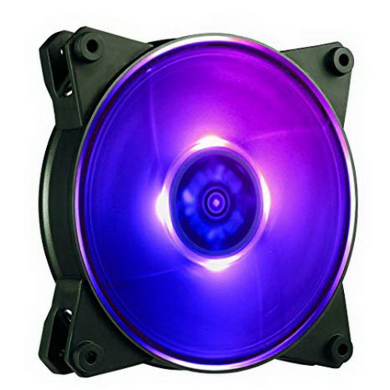 Вентилятор Cooler Master MasterFan Pro 120 Air Balance,120mm, 4-Pin (PWM), RGB, 3 pcs + MFP RGB LED Controller (MFY-B2DC-133PC-R1)