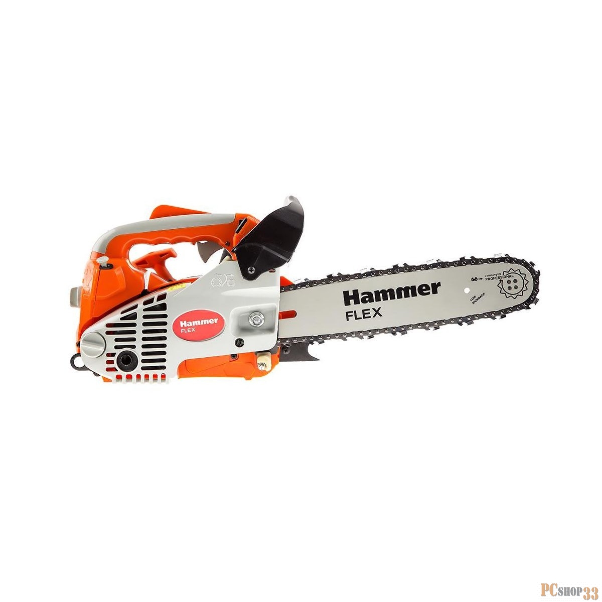 Бензопила Hammer Flex BPL2512B Бензопила 487519 { 1кВт, 25см3, шина 12