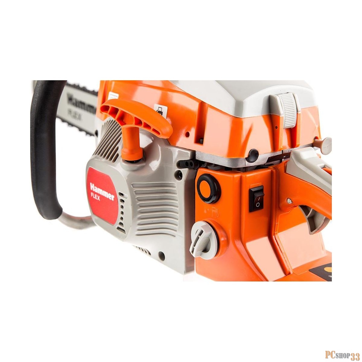 Бензопила Hammer Flex BPL4518B Бензопила 487521 { 1.84кВт, 45см3, шина 18