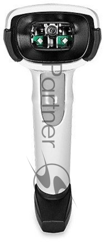 Сканер штрих-кодов Zebra DS2208-SR DS2208-SR6U2100AZW белый {ручной лазерный сканер штрих-кода, USB KIT: DS2208-SR00006ZZWW SCANNER CBA-U21-S07ZBR SHIELDED USB CABLE}