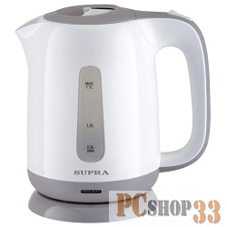 Чайник Чайники SUPRA KES-1724 white/grey, 1.7 л., 2200Вт, пластик