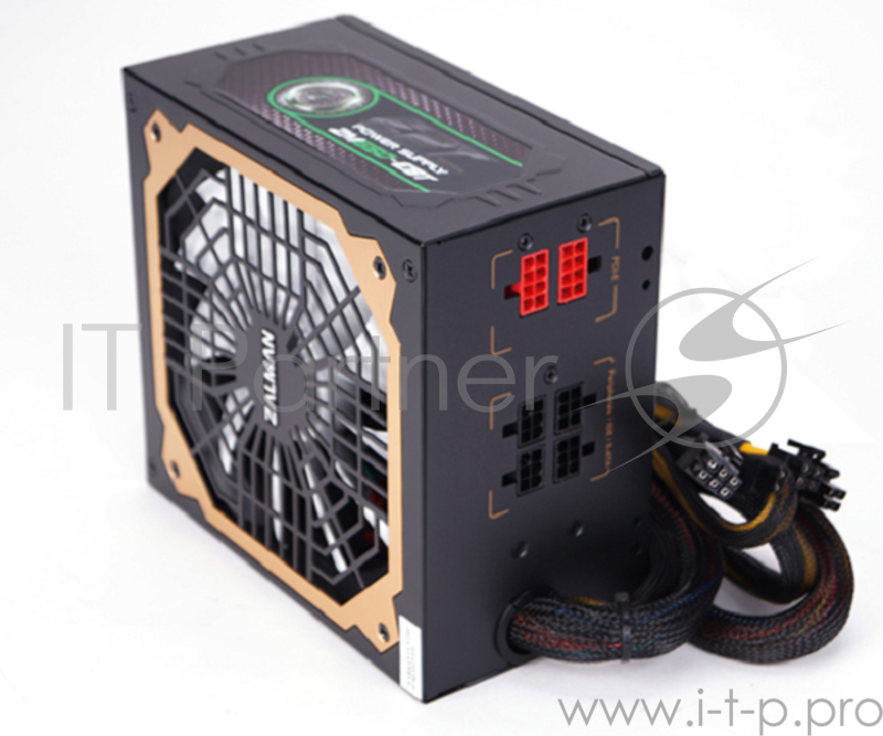 Блок питания Zalman EBT ZM650-EBT, 650W, ATX12V v2.3, EPS, APFC, 14cm Fan, 80+ Gold, Retail