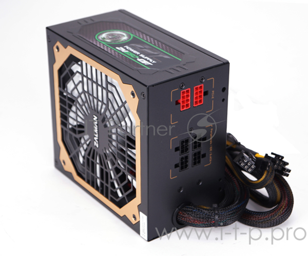 Блок питания Zalman EBT ZM650-EBT, 650W, ATX12V v2.3, EPS, APFC, 14cm Fan, 80+ Gold, Retail