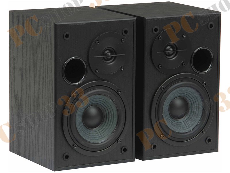 Акустическая система стерео Edifier Studio R1100, 2x21Вт, черный