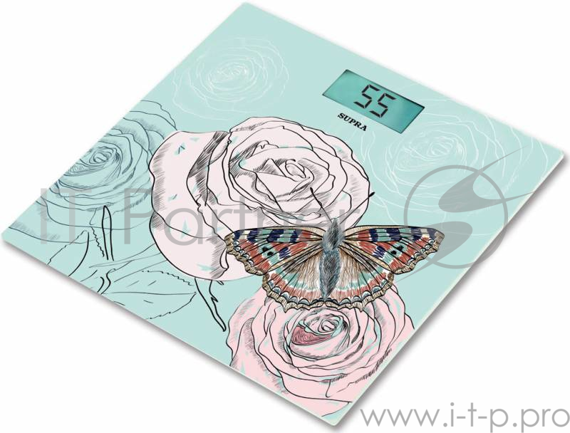 Весы Весы напольные электронные SUPRA BSS-5601 blue