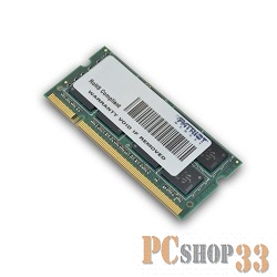 Модуль памяти Patriot DDR2-800 (PC2-6400) 2GB SO-DIMM PSD22G8002S