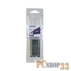 Модуль памяти Patriot DDR2-800 (PC2-6400) 2GB SO-DIMM PSD22G8002S