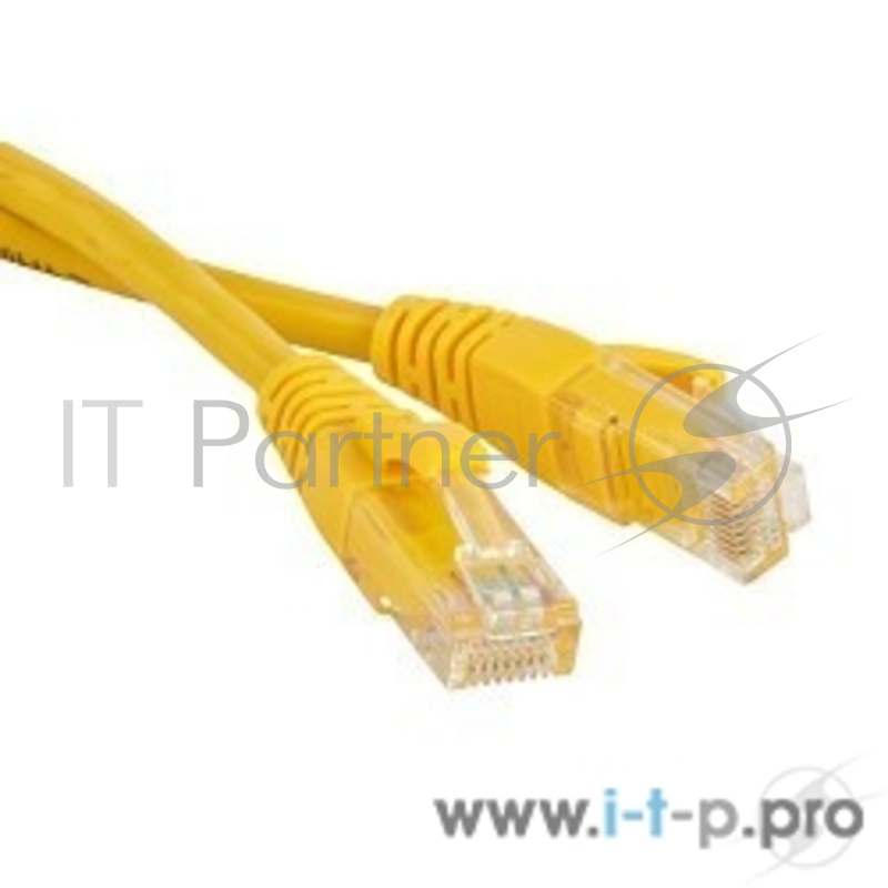 Патч-корд Hyperline PC-LPM-UTP-RJ45-RJ45-C5e-2M-LS Патч-корд U/UTP, Cat.5e, LSZH, 2 м, желтый