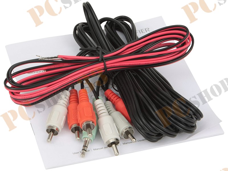 Акустическая система стерео Edifier Studio R980T, 2x12Вт, черный