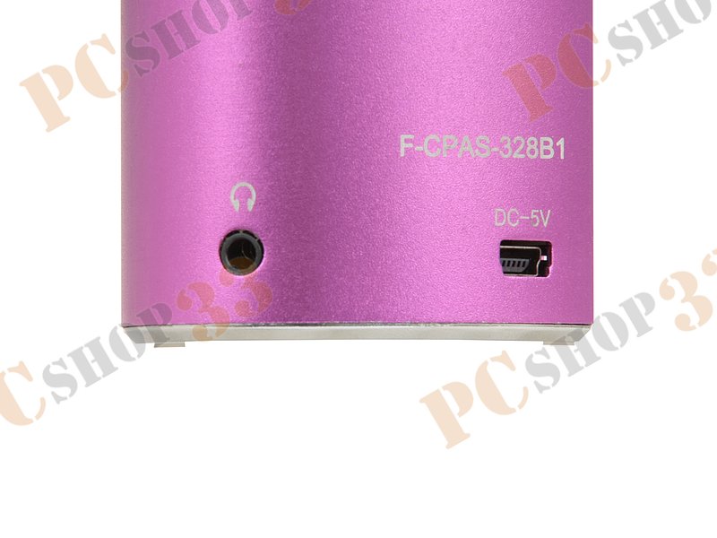 Акустическая система Flextron F-CPAS-328B1-PR, 3Вт, с MP3 плеером, с FM-радио, портативная, фиолетовый