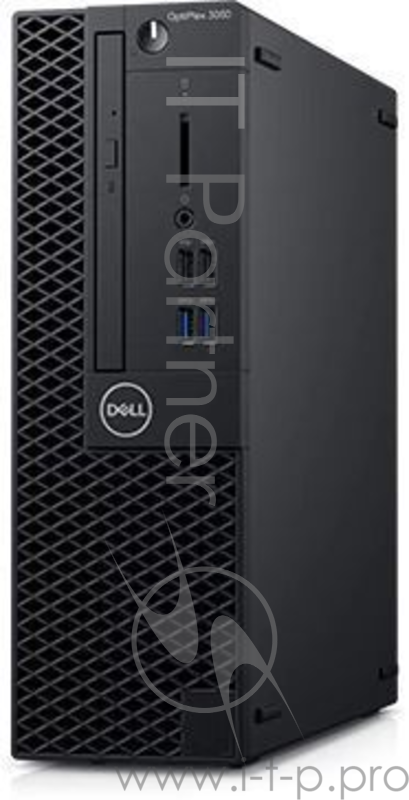 Компьютер Dell OptiPlex 3060 SFF 3060-7519 (Core i3 8100-3.60ГГц, 4ГБ, 500ГБ, UHDG, DVDRW, LAN, W10 Pro) + клавиатура + мышь