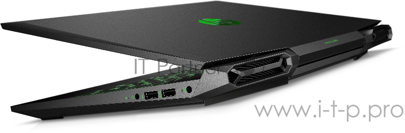 Ноутбук HP Pavilion Gaming 15-dk1046ur <22R52EA> i7-10750H (2.6)/16G/512G SSD/15.6FHD AG IPS 144Hz/NV RTX2060 6G/Backlight/Win10 (ShadowBlack w/ Acid green pattern)