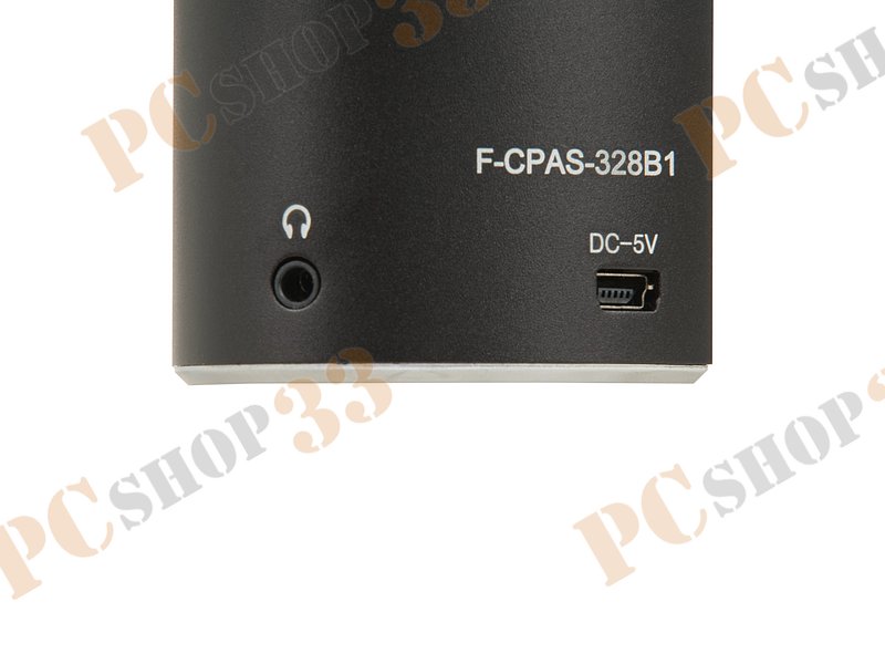 Акустическая система Flextron F-CPAS-328B1-BK, 3Вт, с MP3 плеером, с FM-радио, портативная, черный