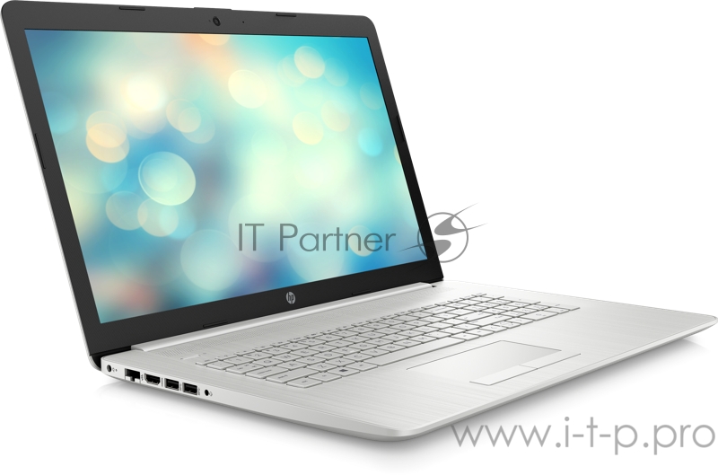 Ноутбук 17.3 HD+ HP 17-by2053ur silver (Core i3 10110U/8Gb/256Gb SSD/noDVD/VGA int/DOS) (2F1Z1EA)
