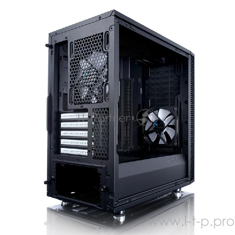Корпус Fractal Design Define Mini C черный без БП mATX 5x120mm 4x140mm 2xUSB3.0 audio bott PSU