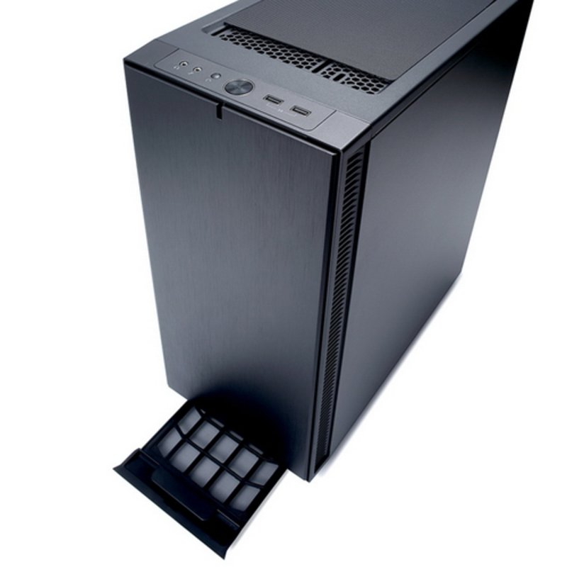 Корпус Fractal Design Define Mini C черный без БП mATX 5x120mm 4x140mm 2xUSB3.0 audio bott PSU