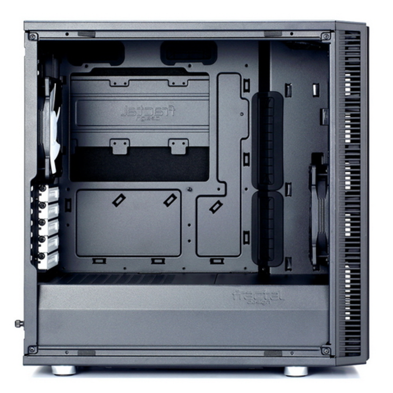Корпус Fractal Design Define Mini C черный без БП mATX 5x120mm 4x140mm 2xUSB3.0 audio bott PSU