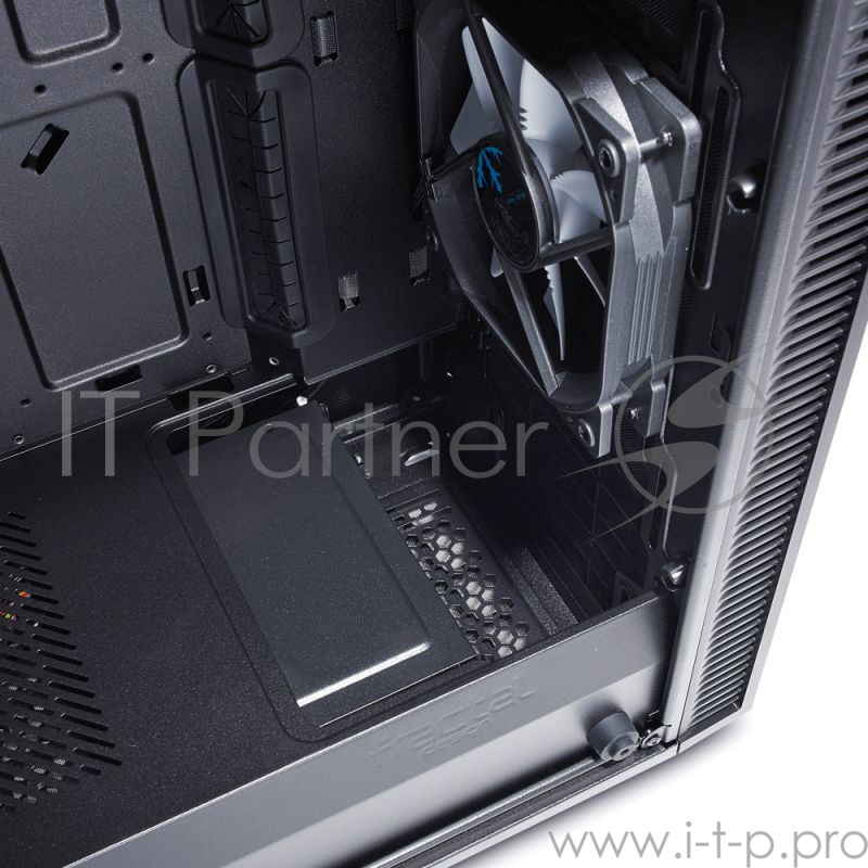 Корпус Fractal Design Define C TG черный без БП ATX 5x120mm 4x140mm 2xUSB3.0 audio bott PSU