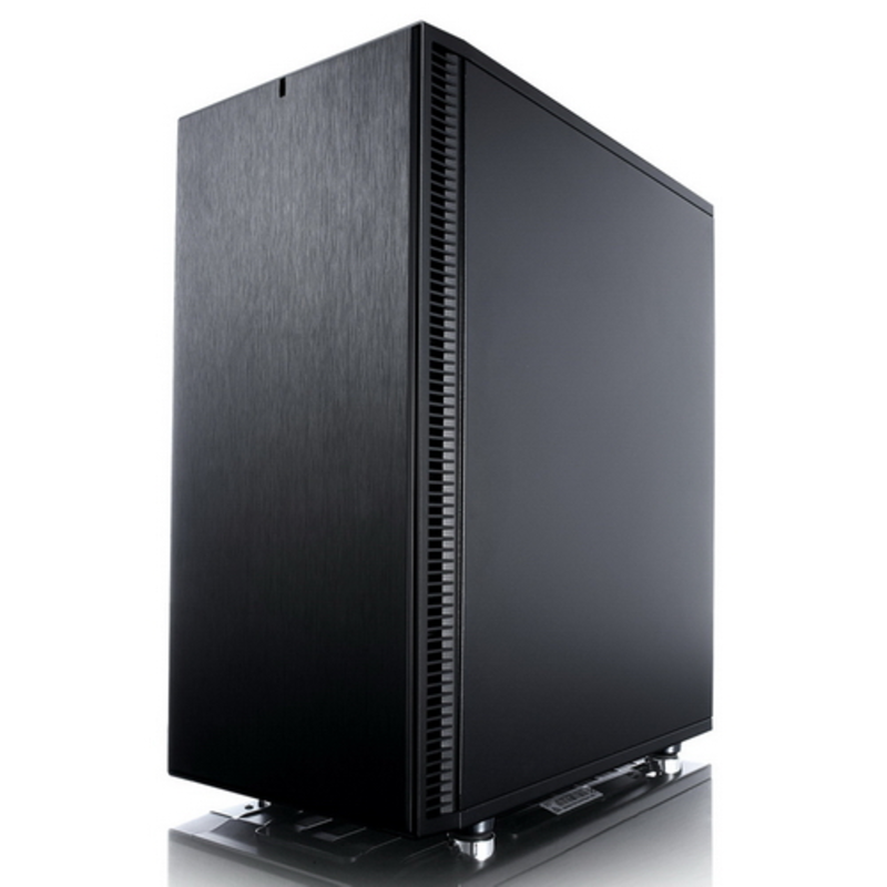 Корпус Fractal Design Define C TG черный без БП ATX 5x120mm 4x140mm 2xUSB3.0 audio bott PSU