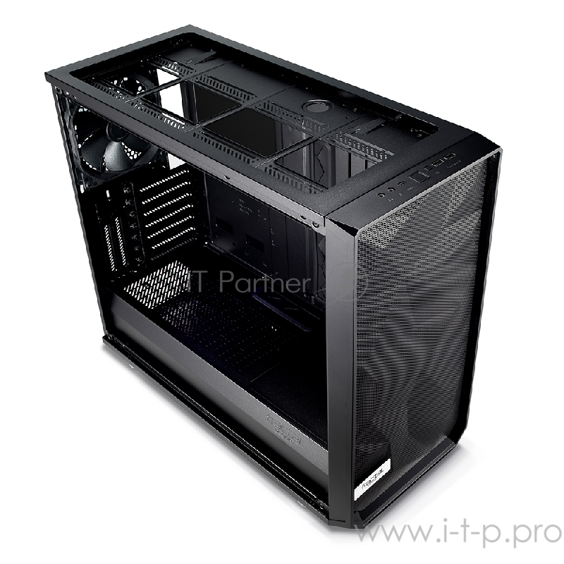 Корпус Fractal Design Meshify S2 Solid черный без БП E-ATX 5x120mm 4x140mm 2xUSB3.0 audio bott PSU
