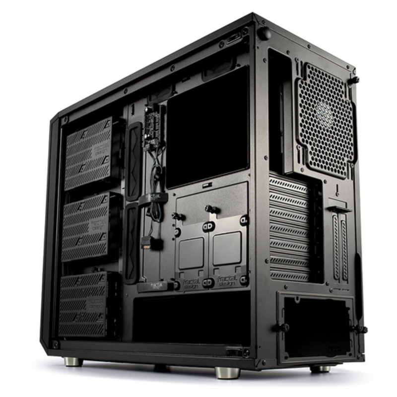 Корпус Fractal Design Meshify S2 Solid черный без БП E-ATX 5x120mm 4x140mm 2xUSB3.0 audio bott PSU