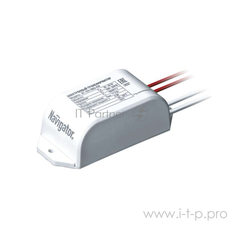 Navigator Трансформаторы, Блоки питания Navigator 94432 Трансформатор NT-EH-060-EN 12В 60 Вт