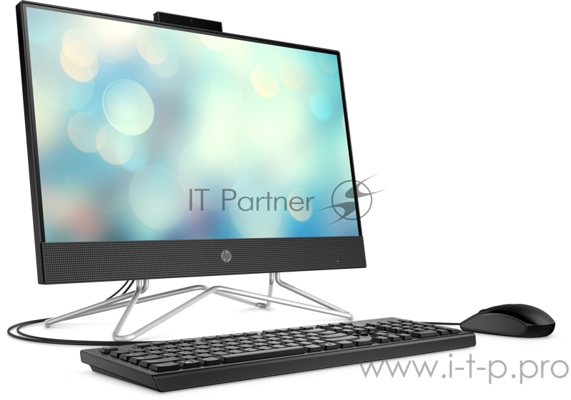 Моноблок HP 22-df0041ur NT 21.5 FHD(1920x1080) AMD Athlon 3050U, 4GB DDR4 2400 (1x4GB), SSD 256Gb, AMD Integrated Graphics, noDVD, kbd&mouse wired, HD Webcam, JetBlack, FreeDos, 1Y Wty