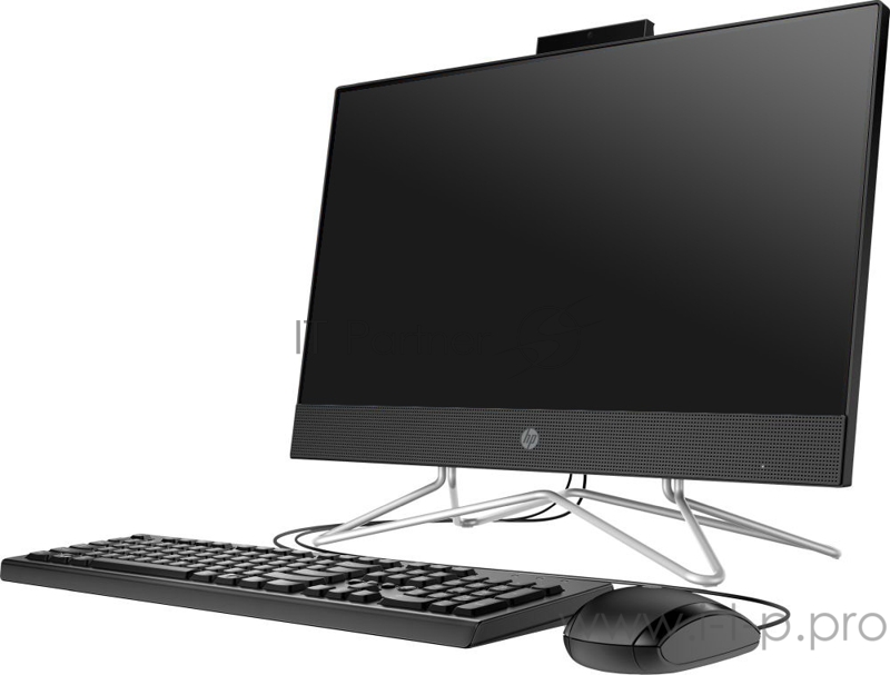 Моноблок HP 22-df0041ur NT 21.5 FHD(1920x1080) AMD Athlon 3050U, 4GB DDR4 2400 (1x4GB), SSD 256Gb, AMD Integrated Graphics, noDVD, kbd&mouse wired, HD Webcam, JetBlack, FreeDos, 1Y Wty