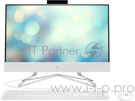 Моноблок 21.5 FHD HP 22-df0074ur white (Core i3 1005G1/8GB/1Tb/256Gb SSD/noDVD/VGA int/Dos) (25X22EA)