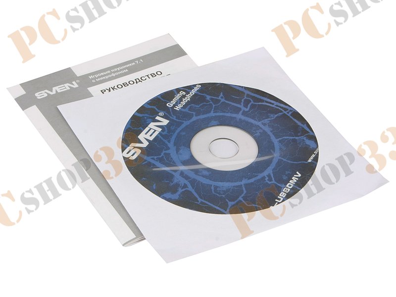 Гарнитура Sven AP-U980MV (USB), с регулятором громкости