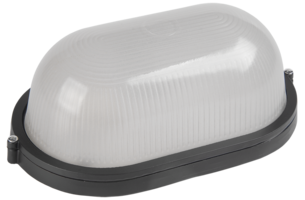 IEK Светильники ЖКХ Iek LNPP0-1401-1-060-K02 Светильник НПП1401 черный/овал 60Вт IP54 ИЭК