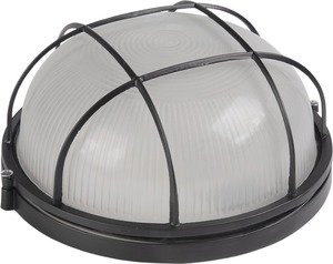 IEK Светильники ЖКХ Iek LNPP0-1302-1-060-K02 Светильник НПП1302 черный/круг с реш.60Вт IP54 ИЭК