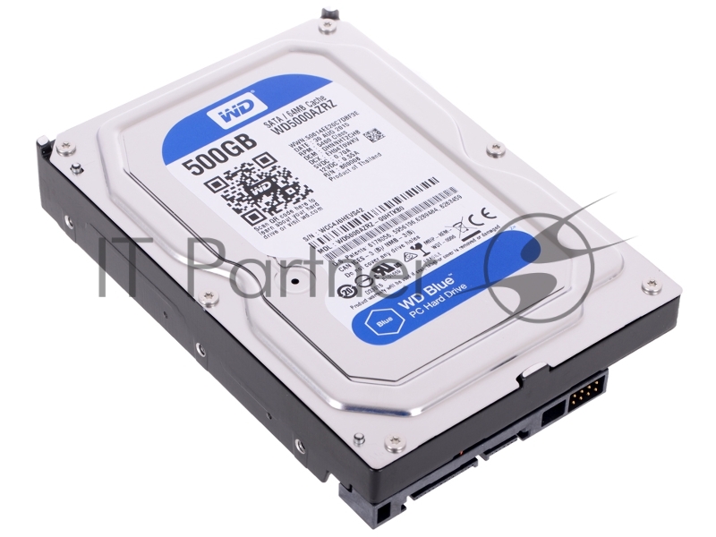 Жесткий диск WD Original SATA-III 500Gb WD5000AZRZ Blue (5400rpm) 64Mb 3.5