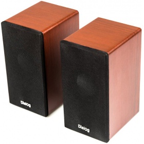 Колонки Dialog AST-20UP Cherry {6W RMS, активные}