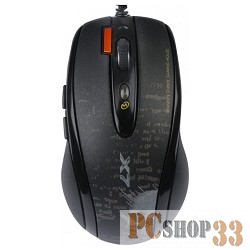 Мышь A4Tech F5(-1) (Black) V-track, 400-3000dpi 5 mod, 7 кн, 160kb memory, 30G/sec, 125-1000hz USB, key 3ms 647961