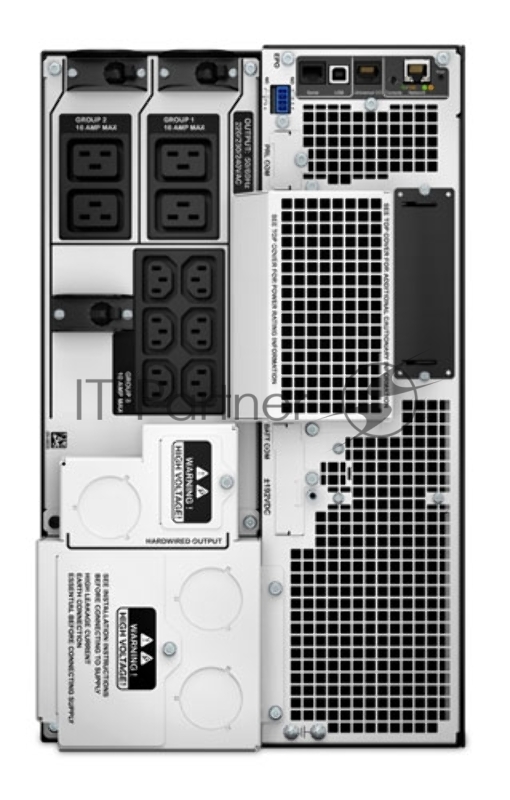 ИБП (UPS) 10000ВА APC Smart-UPS SRT 10000 SRT10KXLI, черный (COM, USB, LAN)
