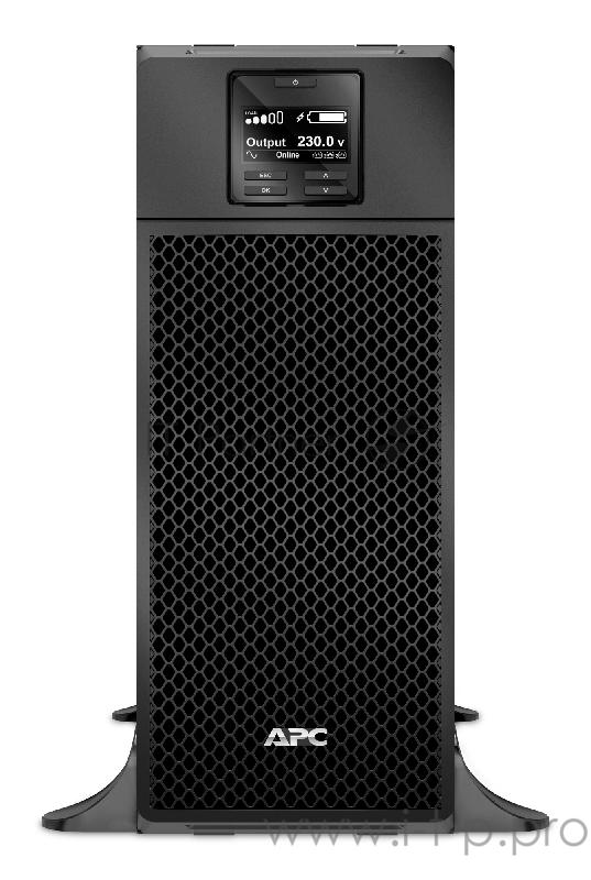 ИБП (UPS) 6000ВА APC Smart-UPS SRT 6000 SRT6KXLI, черный (COM, USB, LAN)