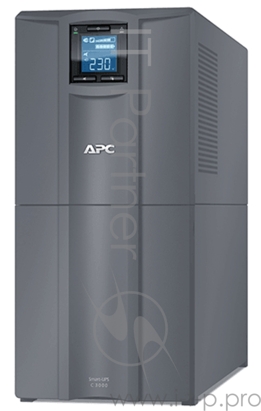 ИБП (UPS) 3000ВА APC Smart-UPS C 3000 SMC3000I-RS, черный (USB)