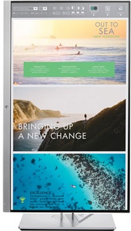 ЖК-монитор 23.0 HP EliteDisplay E233 1920x1080, серебр. (D-Sub, HDMI, DP, USB Hub)