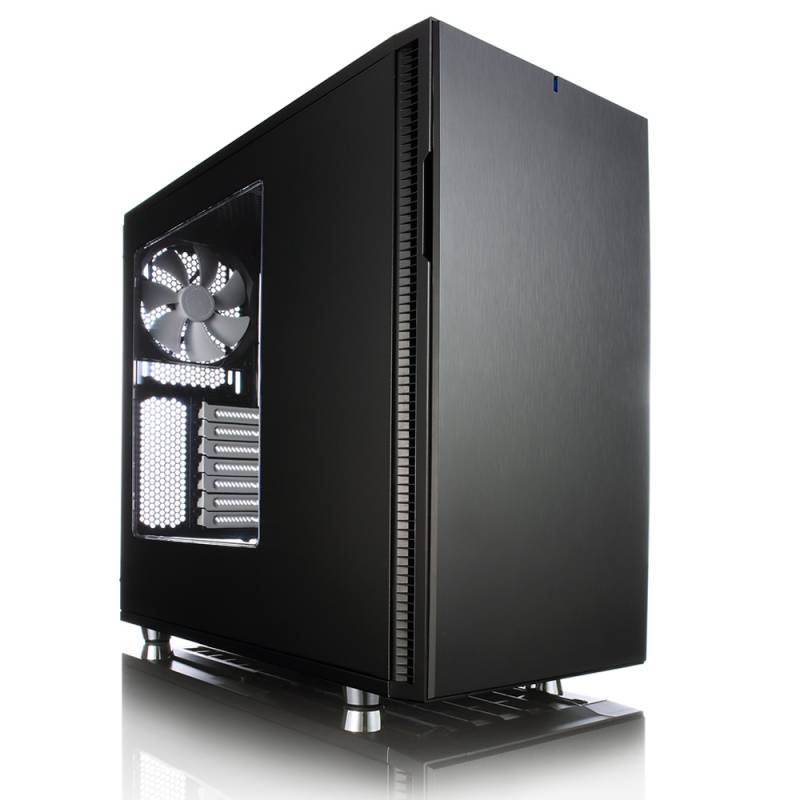 Корпус Miditower Fractal Design Define R5 FD-CA-DEF-R5-BK-W, ATX, черный (без БП)