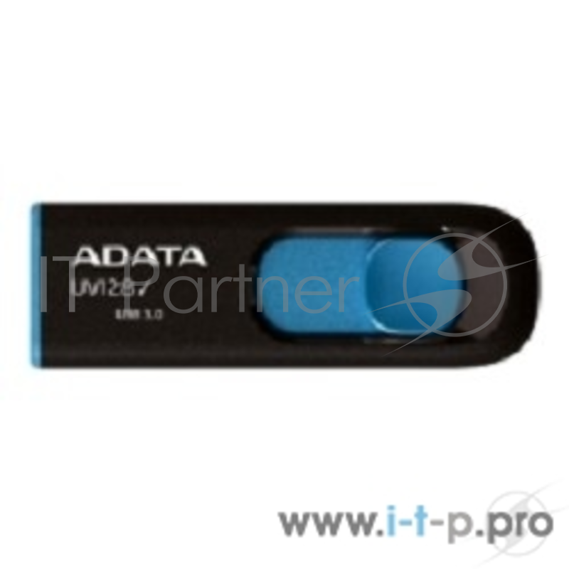 Флэш Диск ADATA Flash Drive 16Gb UV128 AUV128-16G-RBE {USB3.0, Black-Blue}