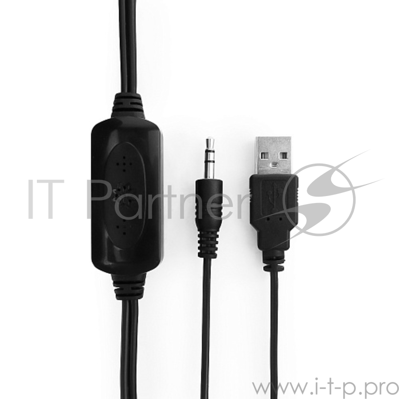 Колонки Акустич. система 2.0 Gembird SPK-405, пассив. излучатели, черный, 5 Вт, рег. громкости USB-питание