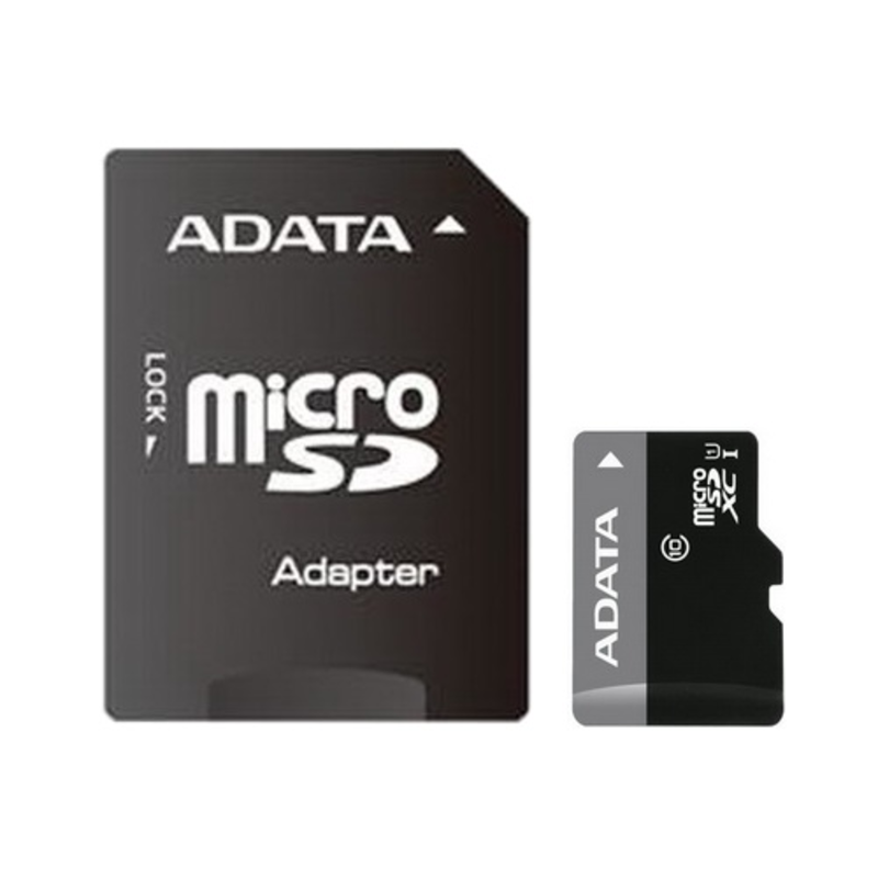 Карта памяти microSDHC 32GB ADATA UHS-1 CL10 (AUSDH32GUICL10-RA1) + SD adaptor