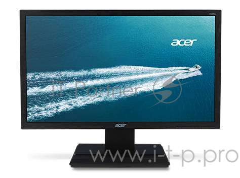 Монитор LCD Acer 19,5 V206HQLAB BK/BK {1600х900, 200, 100000000:1, 90/65, 5ms, D-Sub}