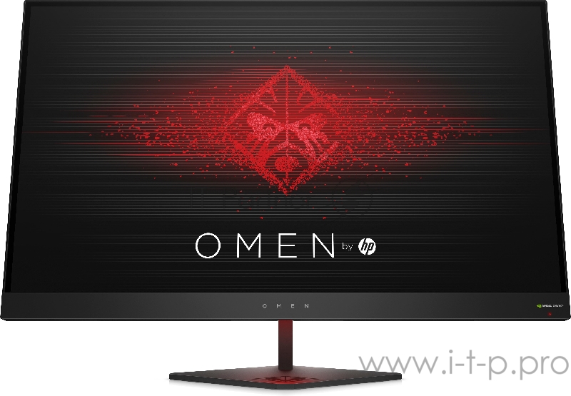 Монитор 27 HP OMEN X 27 (Jawa) black (TN, 2560x1440, 16:9, 170/160, 400cd/m2, 100:1 (10M:1), 1ms, 240Hz, HDMI, DP, USB3.0)