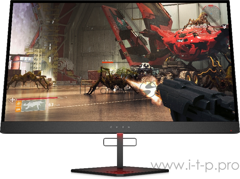Монитор 27 HP OMEN X 27 (Jawa) black (TN, 2560x1440, 16:9, 170/160, 400cd/m2, 100:1 (10M:1), 1ms, 240Hz, HDMI, DP, USB3.0)