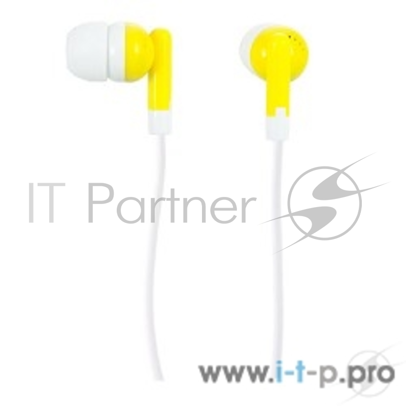 Наушники NONAME наушники внутриканальные PF-NNM-YLW | PF-PAC-YLW желтые