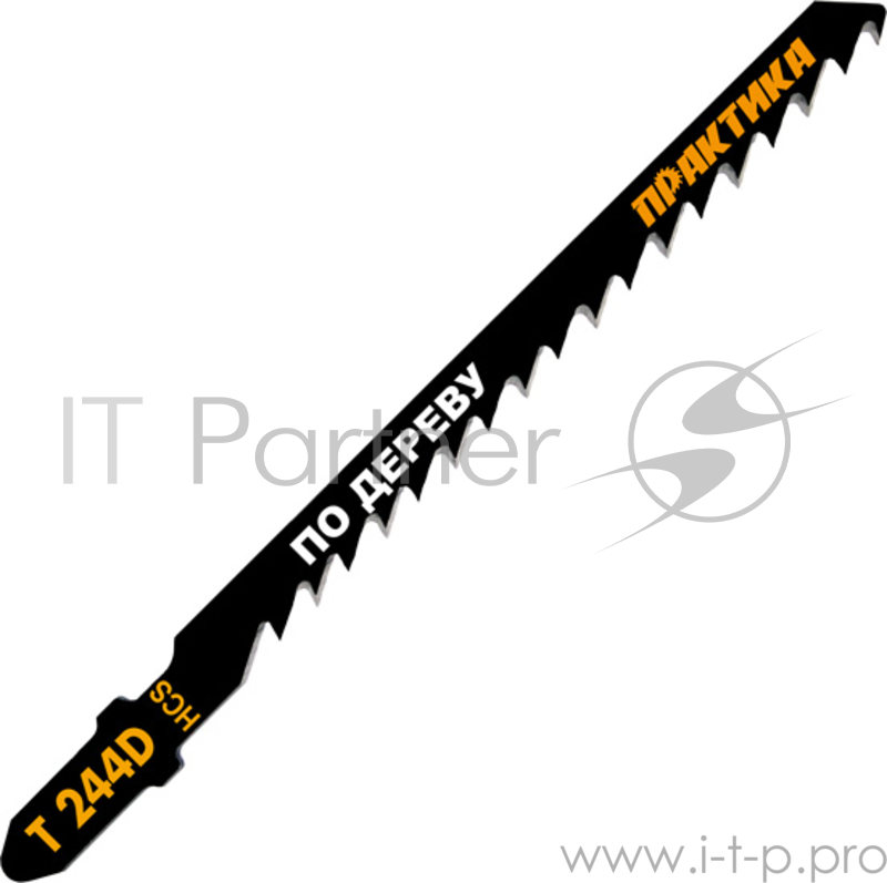 Полотно для лобзика Пилки д/лобзиков ПРАКТИКА T244D HCS 2 шт (криволинейный рез) 034-564